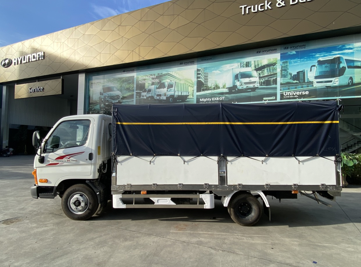 Alt: Xe tải N250 SL thùng mui bạt