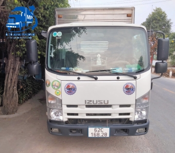 XE TẢI ISUZU QKR210 1.99 TẤN ĐỜI 2021 GẮN BỬNG NÂNG 