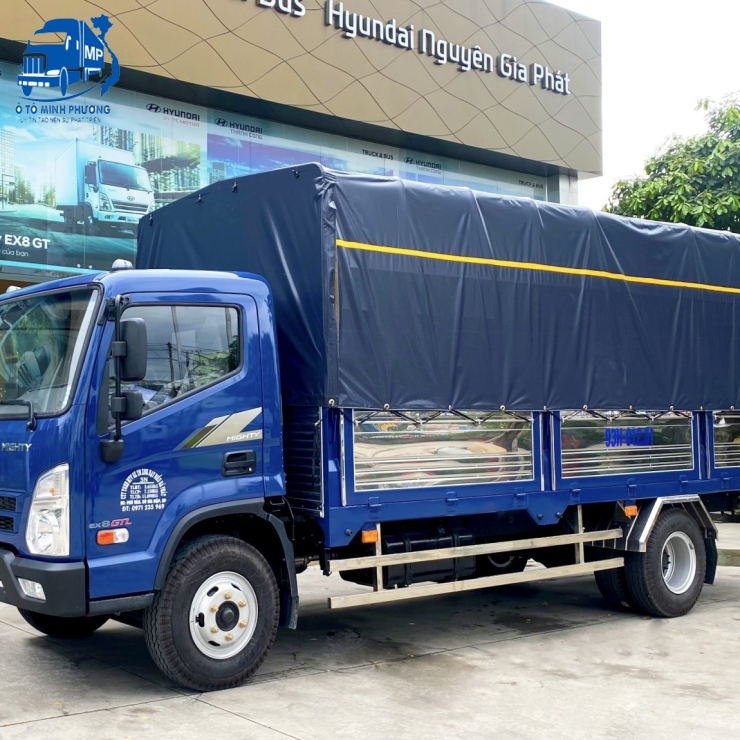 HUYNHDAI EX8GT - TẢI 7 TẤN - BẢN TIÊU CHUẨN, THIẾT KẾ MỚI.