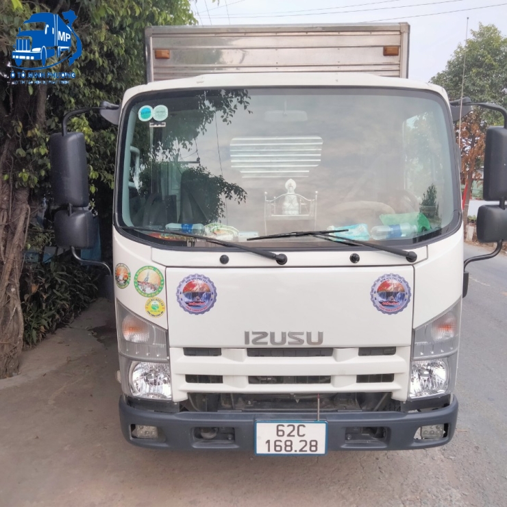 XE TẢI ISUZU QKR210 1.99 TẤN ĐỜI 2021 GẮN BỬNG NÂNG 