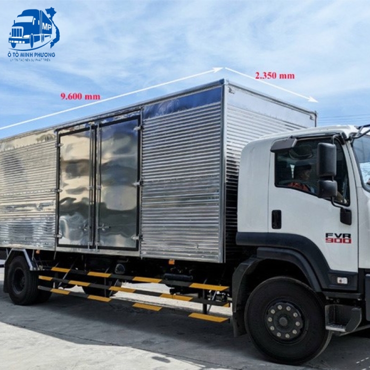 XE TẢI ISUZU 8 TÁN  FVR34UE4 THÙNG DÀI 9.5M